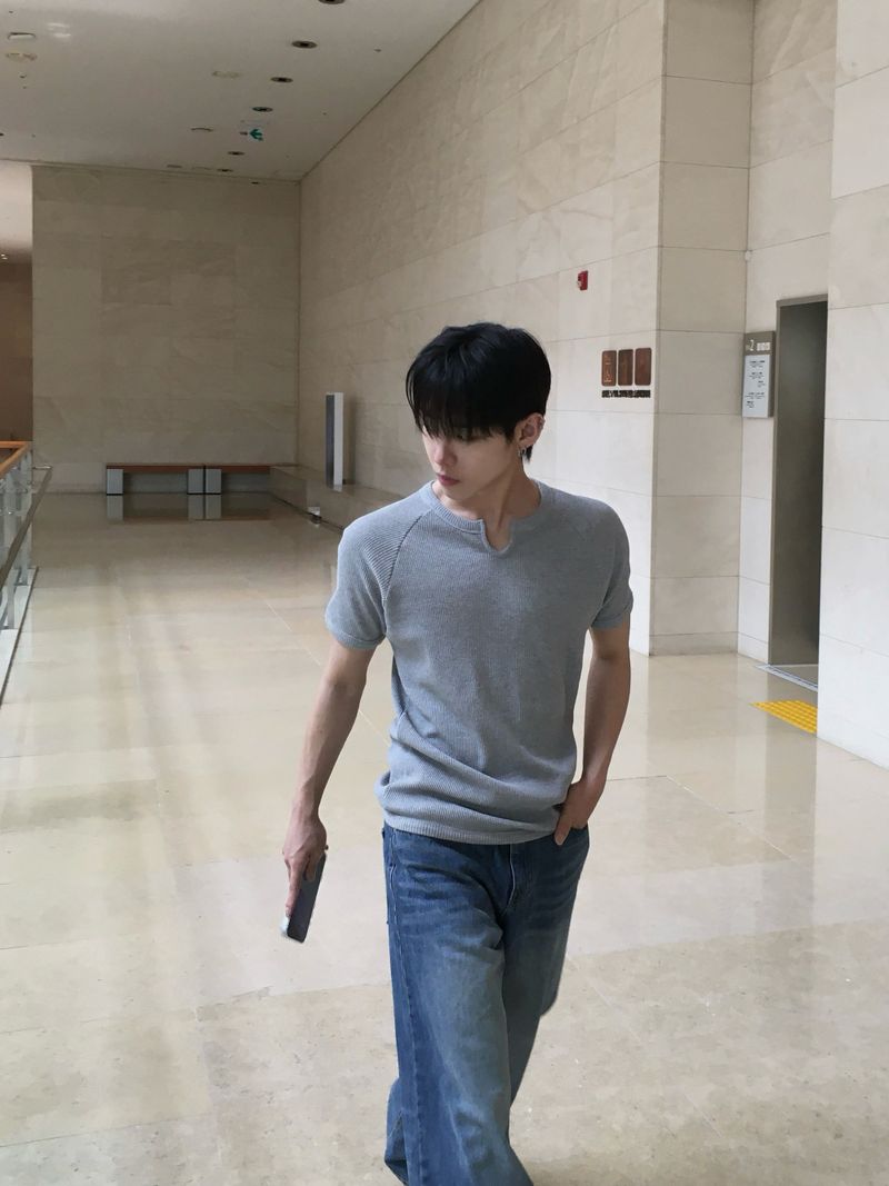 Ness Washed Flare Denim Pants