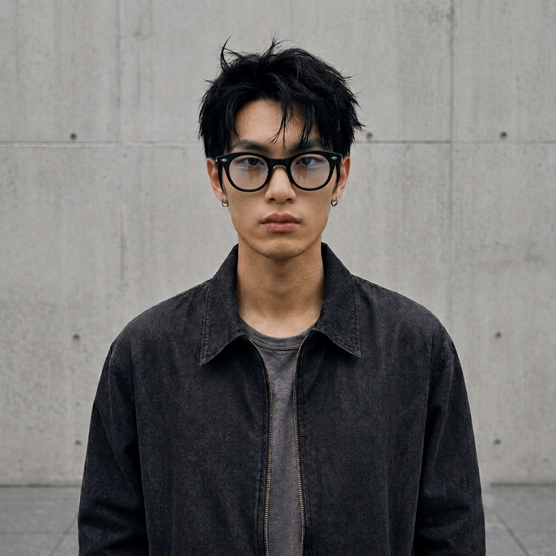 FADE MEET（フェードミート）の「オブシディアンラウンドグラス（ファッション小物）」