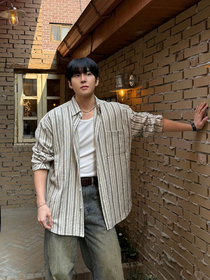 Settle stripe shirt