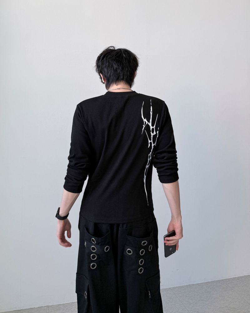 ヘナ マッスルフィット ロングスリーブ