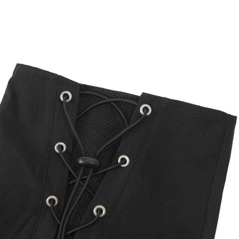 Boxer Sneakers Leg Warmers Black