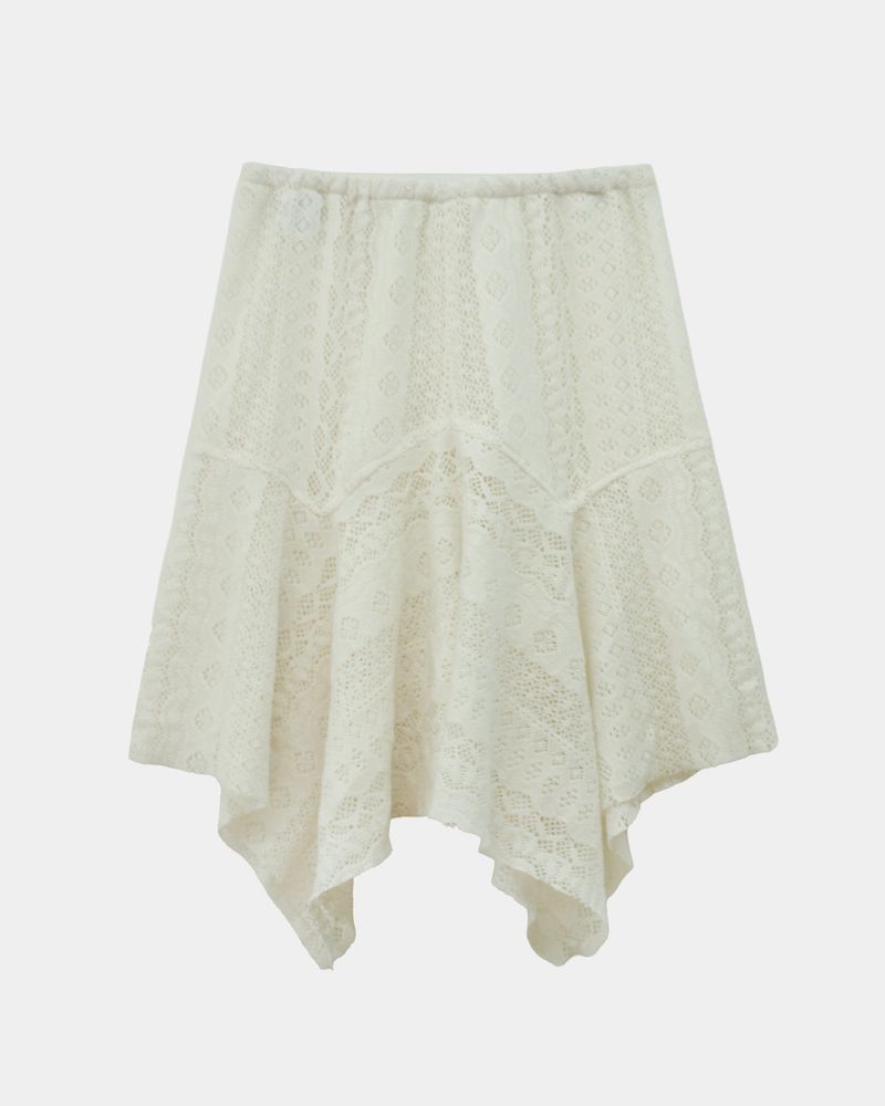 Soft Fleece Layered Skirt
