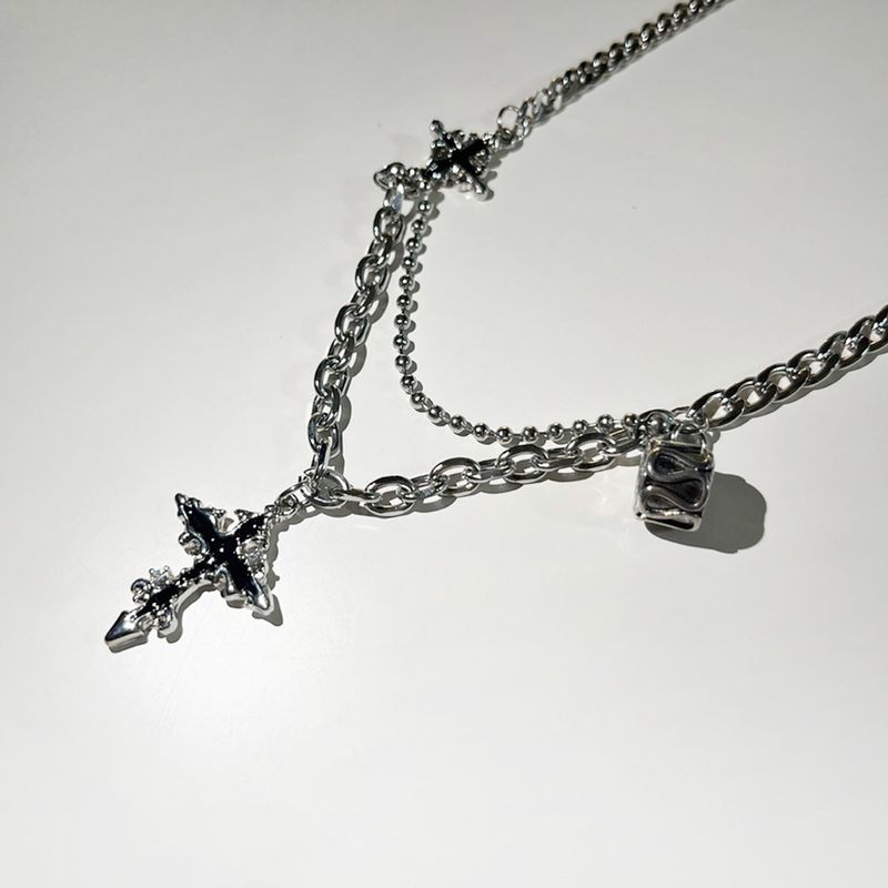 Nightmare cross Necklace