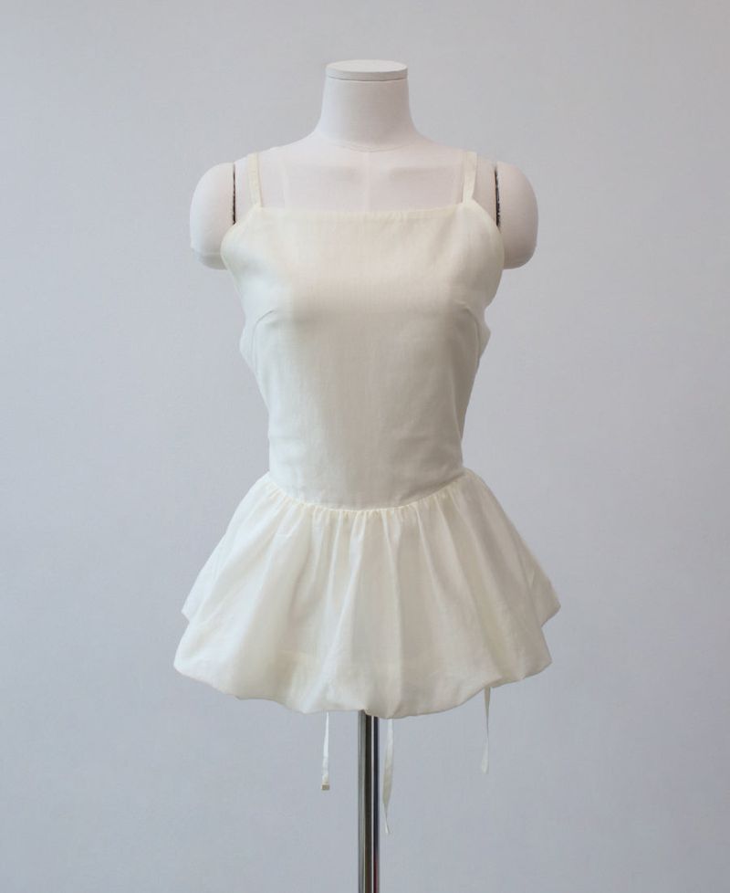 summer balloon bustier