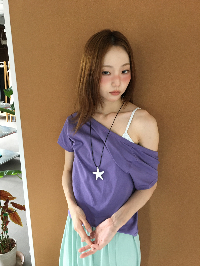 Starfish Code Necklace (1color)