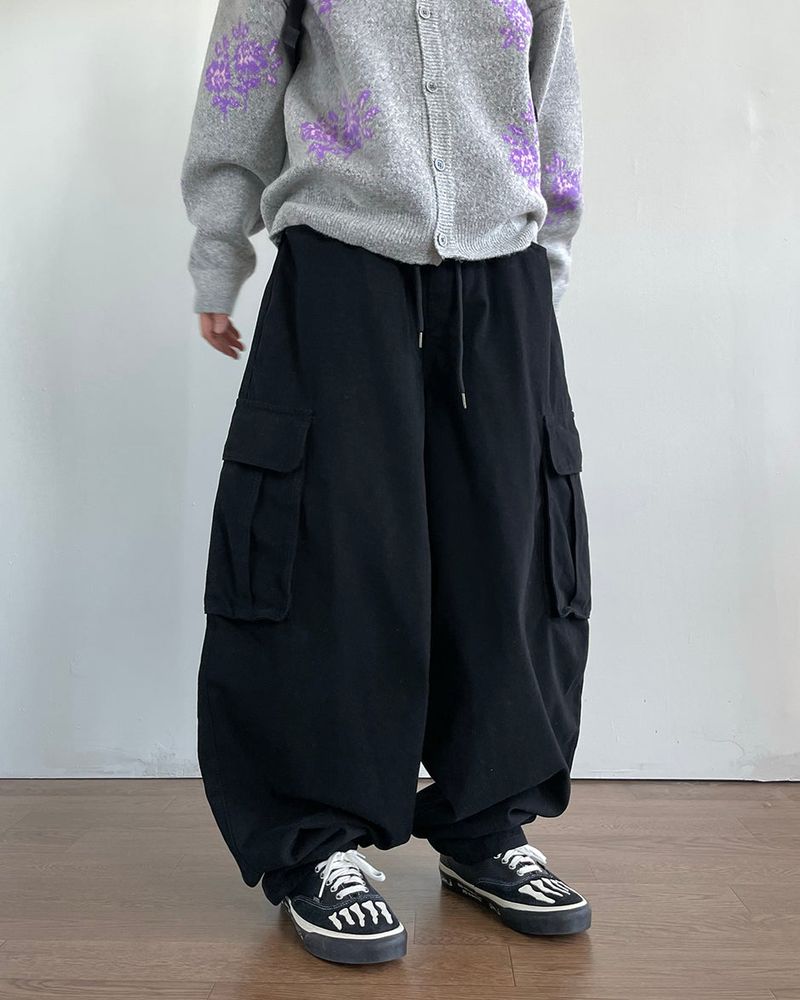 Hype Cargo Cotton Pants 3C