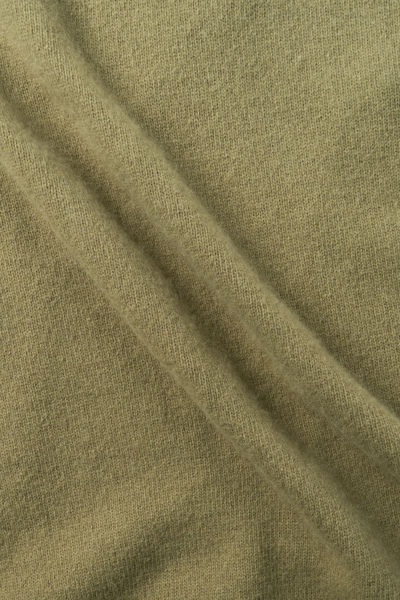 Raccoon knit skirt_olive