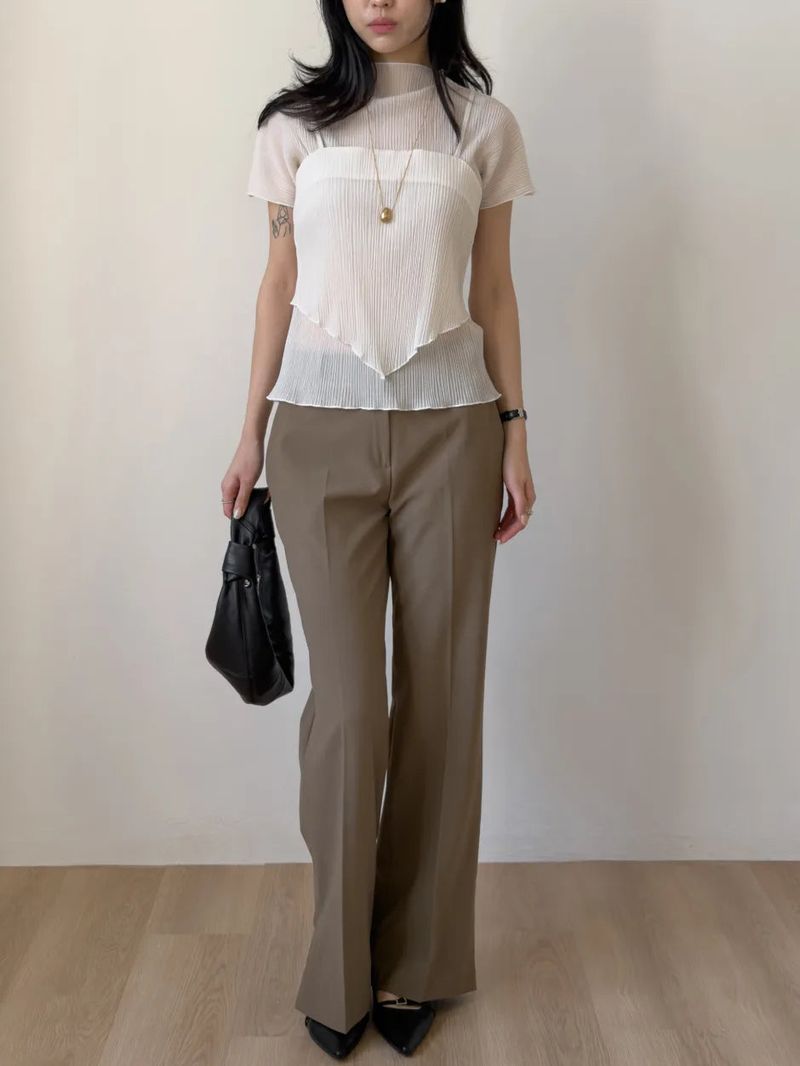 Thames Semi Bootcut Slacks