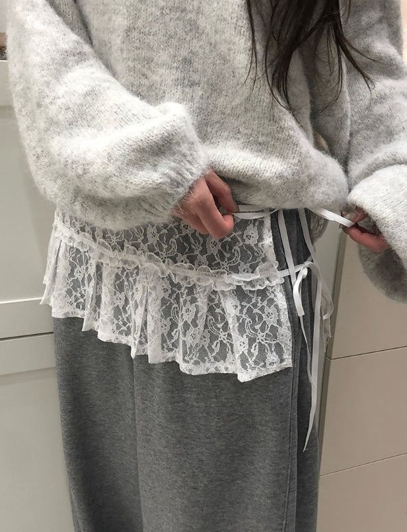 anyonemore（エニーワンモアー）の「Ted Lace Wrap Skirt（Skirts）」