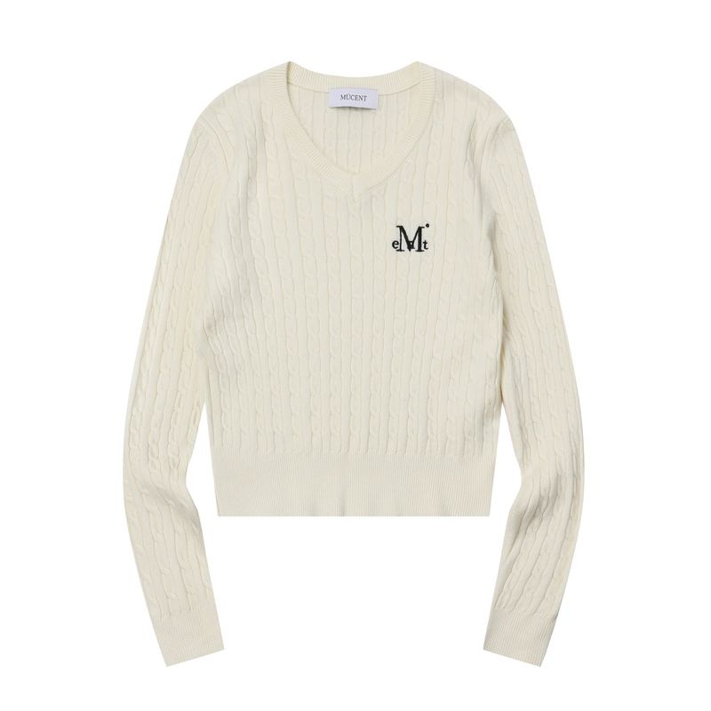 PRIMROSE V-NECK CROP KNIT (6COLOR)