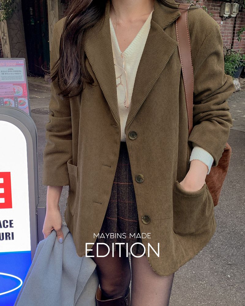 MAYBINS(メイビンス)の「【MADE】Corduroy Overfit jacket(Jackets/Outerwear)」