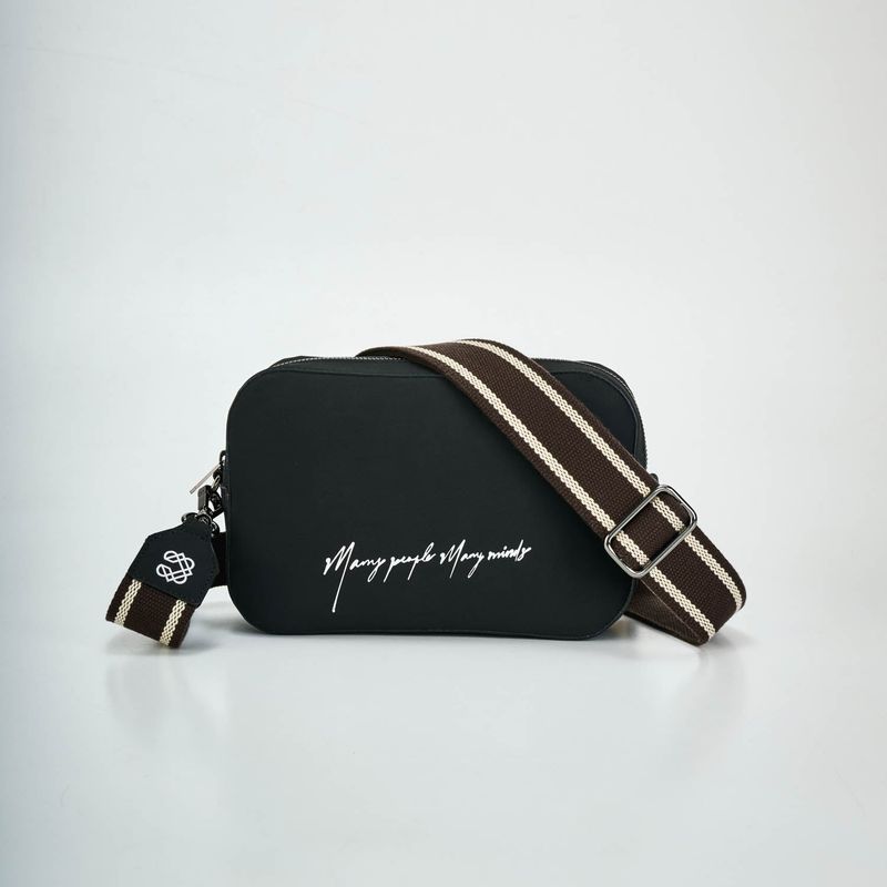 Corn Leather Graphic Camera Bag