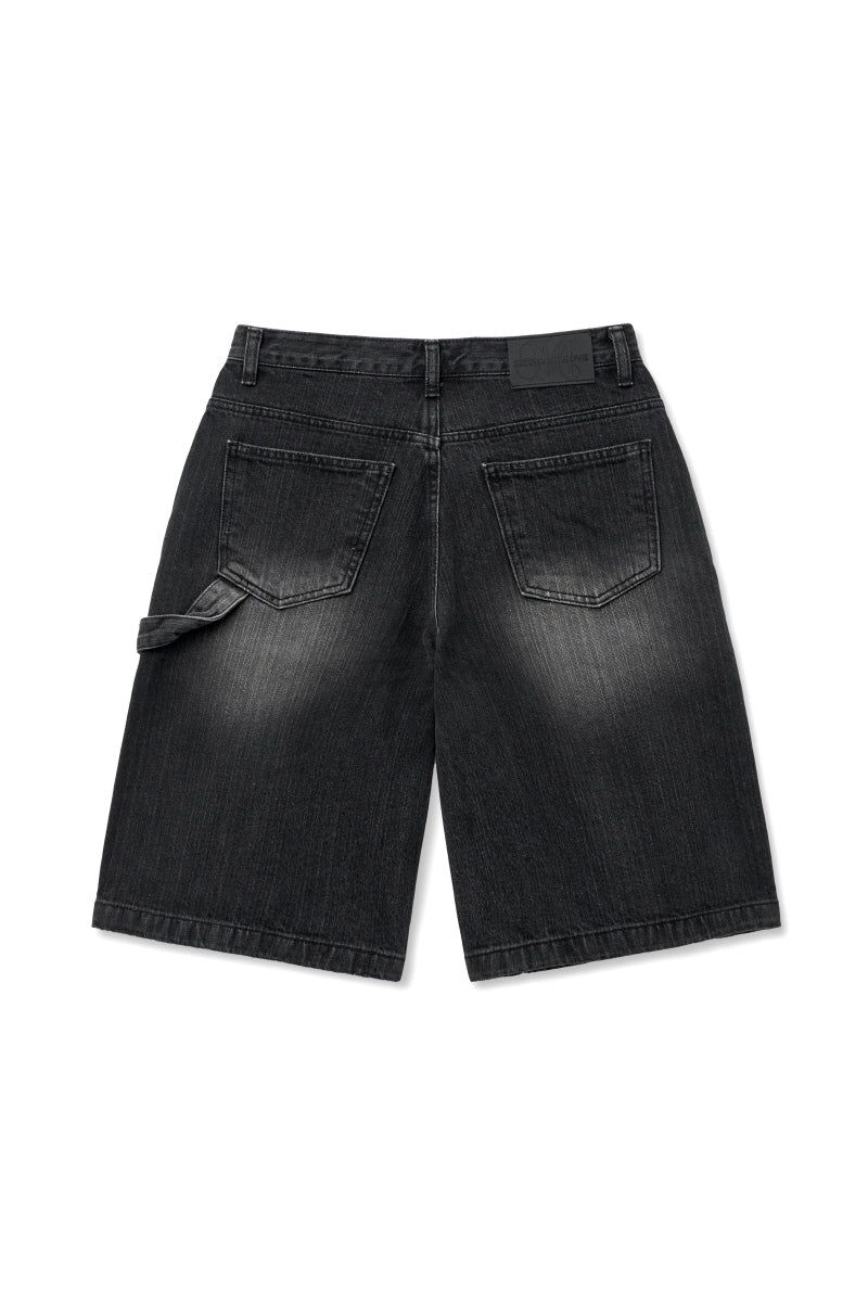 7 denim pants (black)