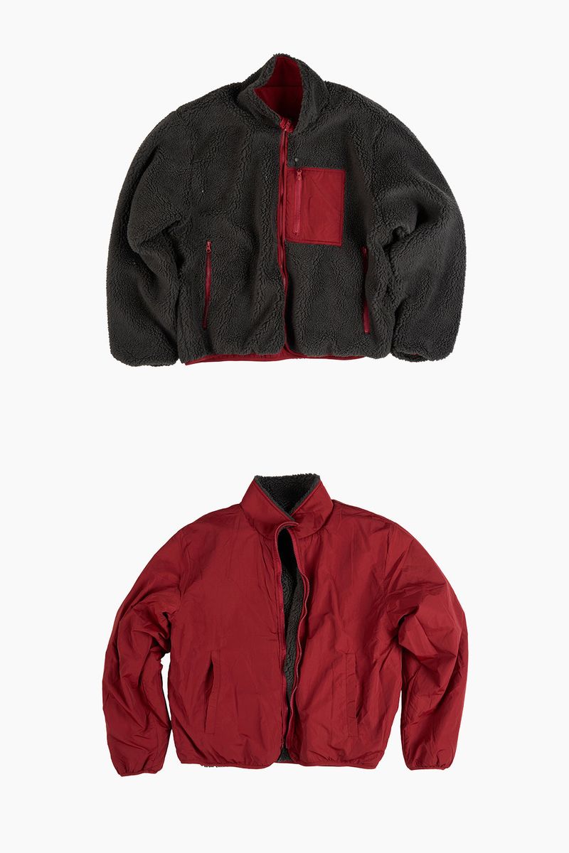 Dumble fleece reversible jumper