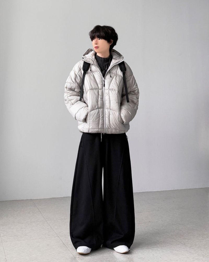 YOURNUS Curved Training Pants