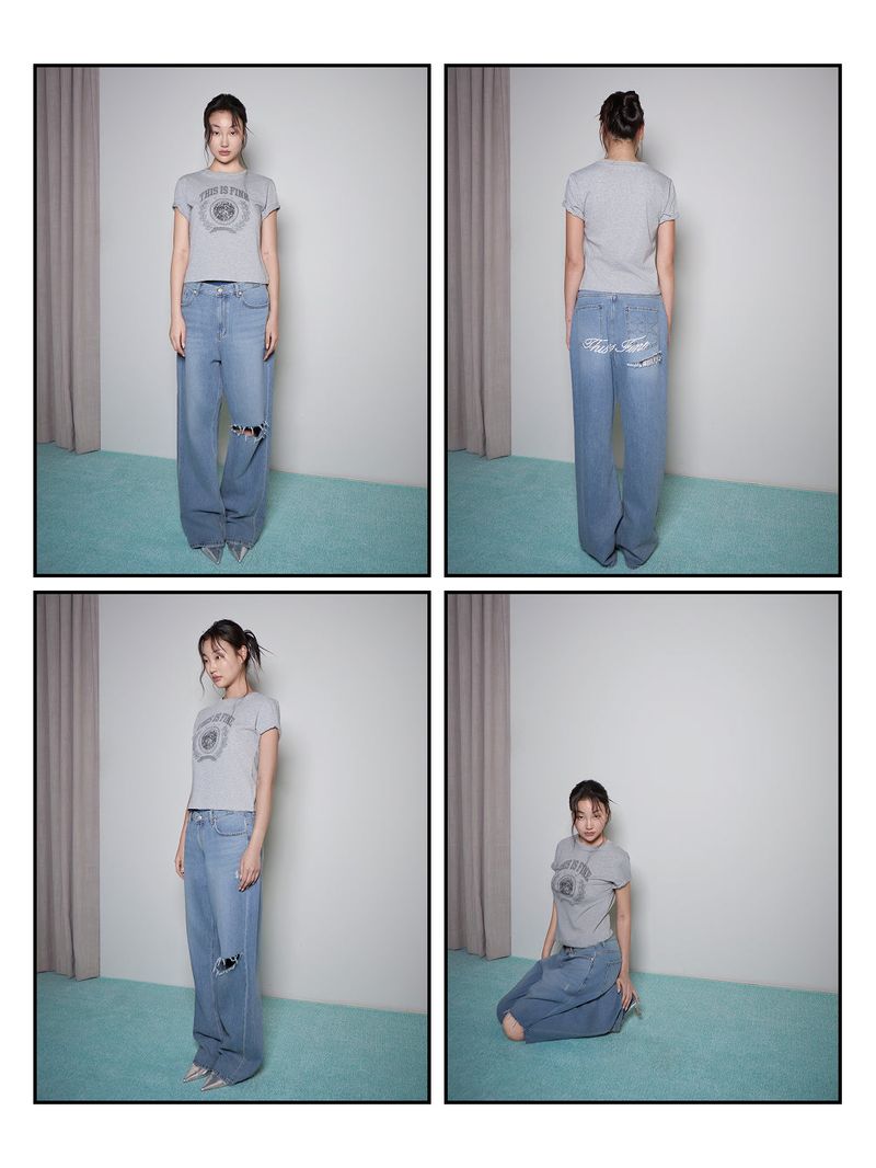 Slim Laurels Tee