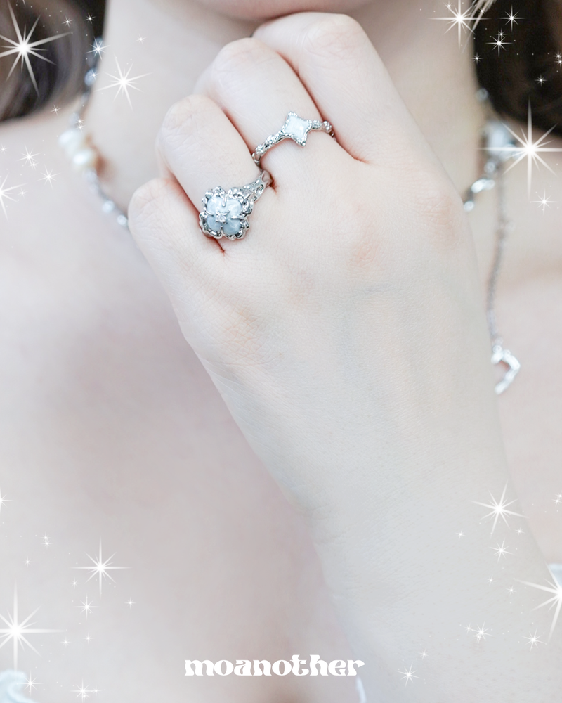 Oriental Clover Open Ring