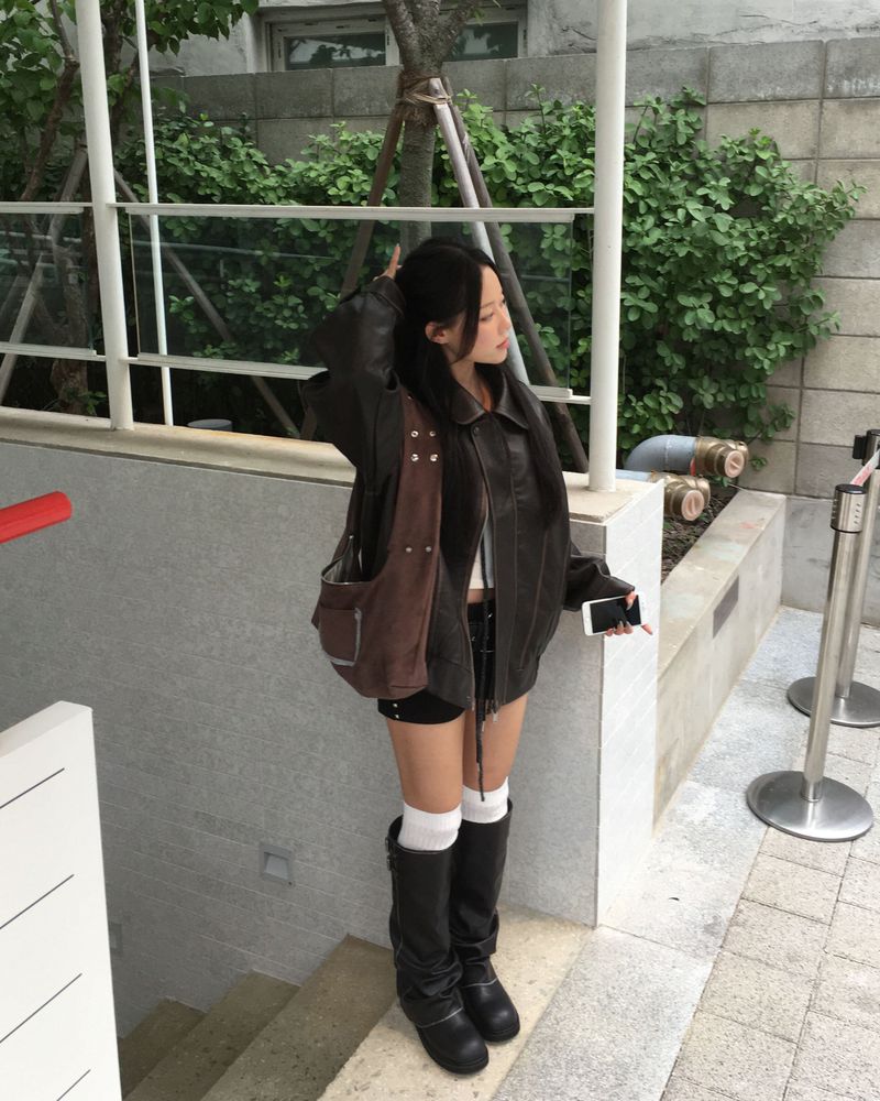 Vintage fold warmer boots