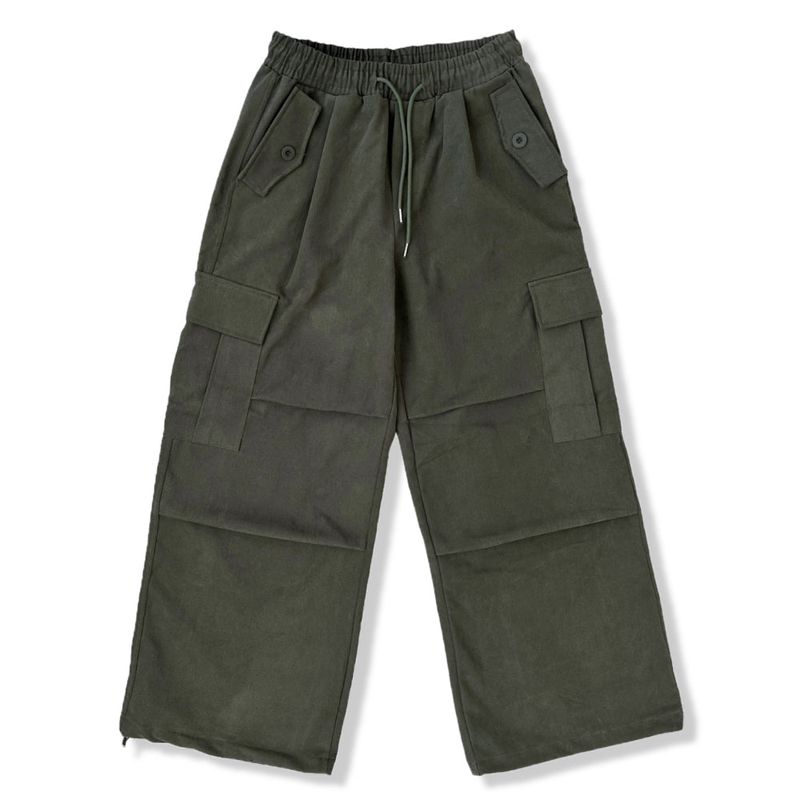 Work Cargo Pants 2C Peach Brushed Wide
