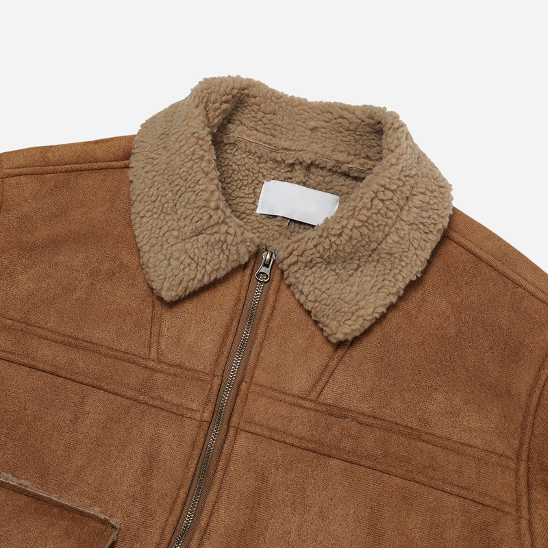 Sable Suede Mustang Jacket