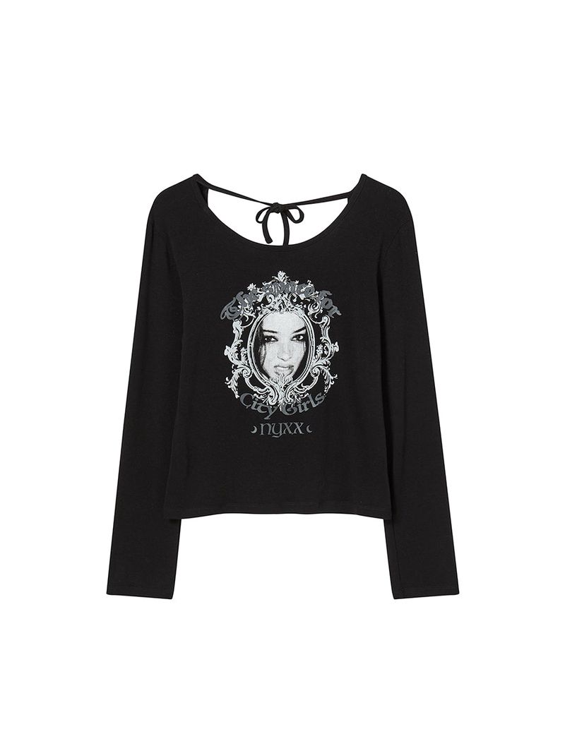 BADDIE L/S (BLACK)
