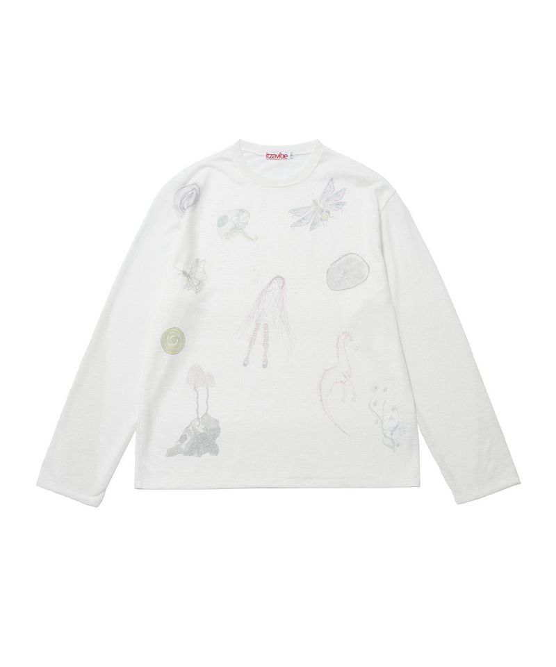 FOREST GIRL COLLAGE LONG SLEEVE
