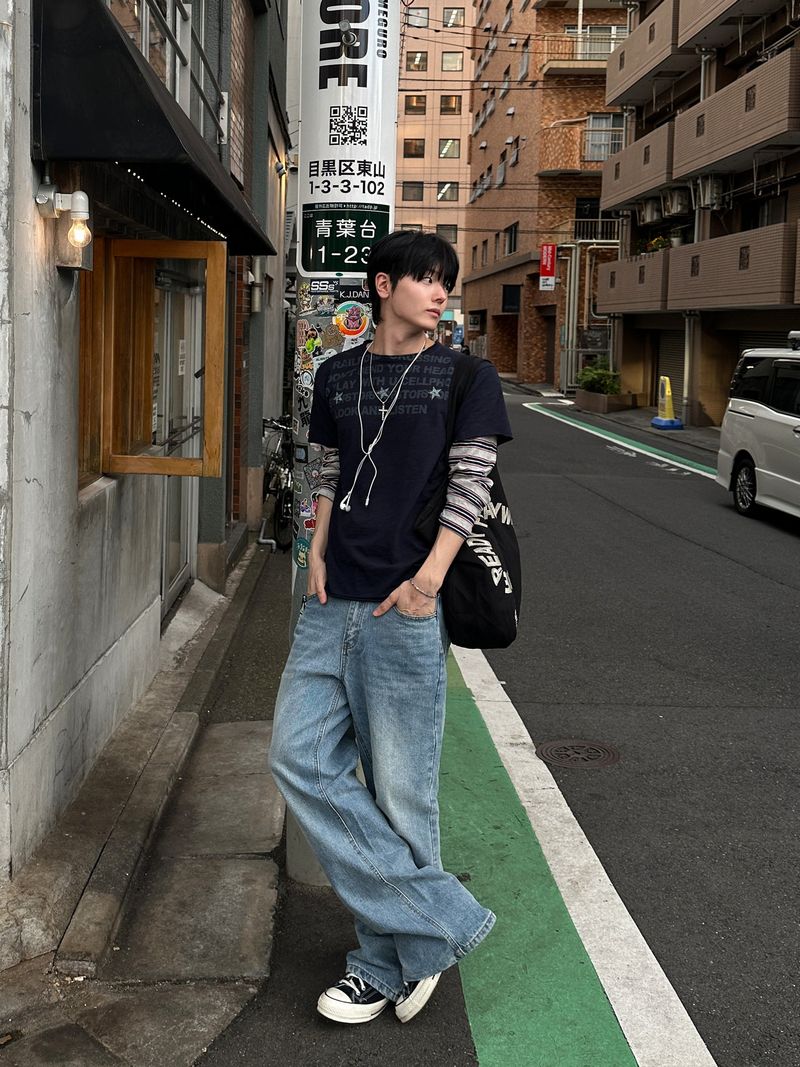 CORTIS LAYERED LONG-SLEEVE