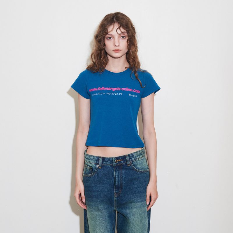 Fallen Angels（フォールンエンジェルズ）の「ONLINE TEE_AQUA（Tops）」