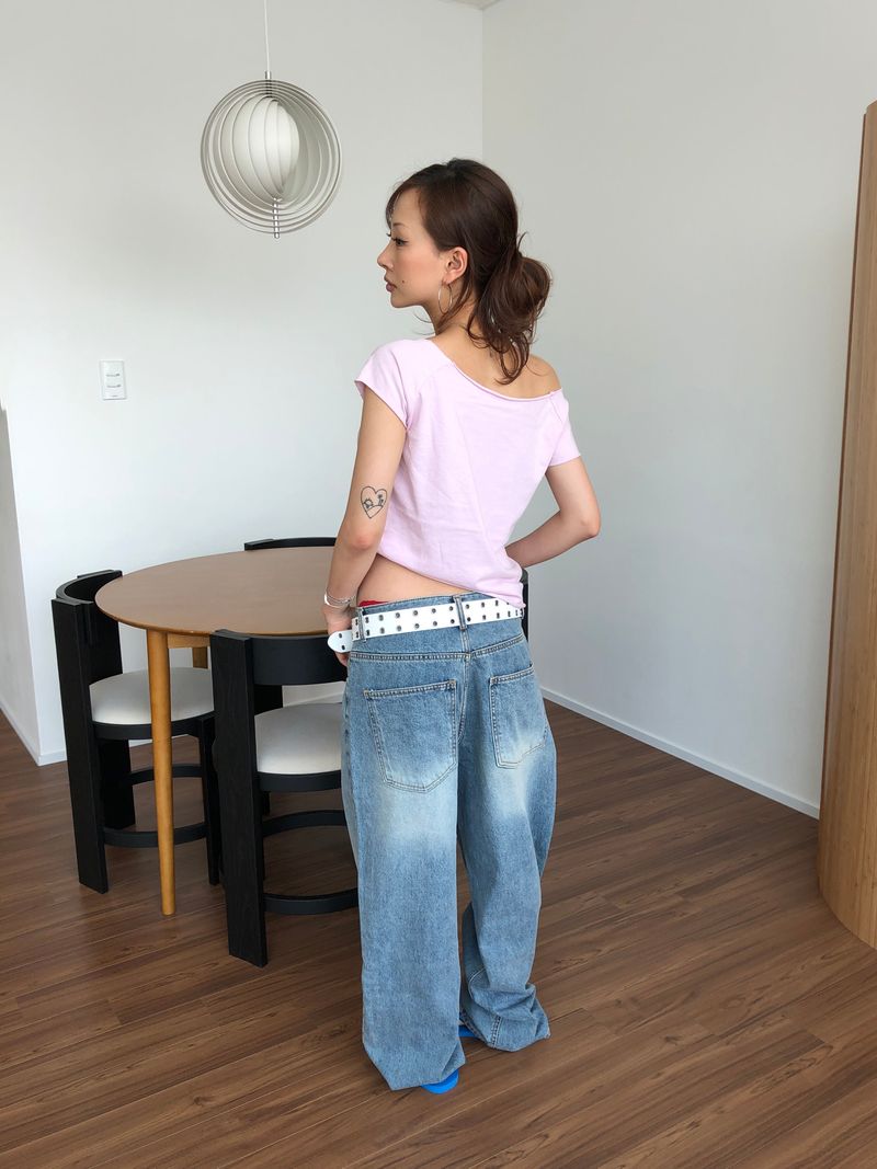 CLASSIC BAGGY DENIM PANTS