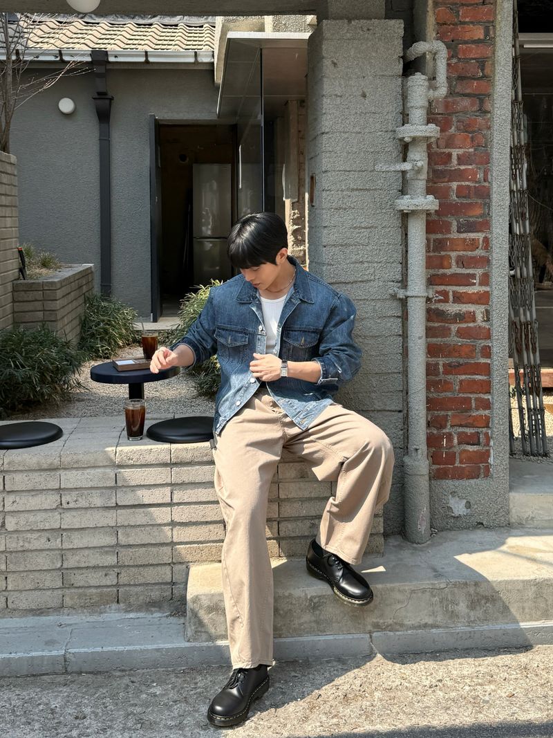 D-ring puttige curved pants