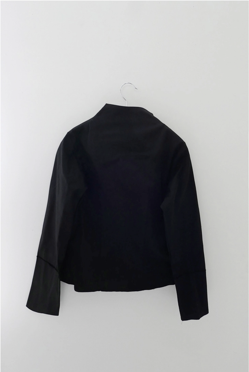 double button blouse JK