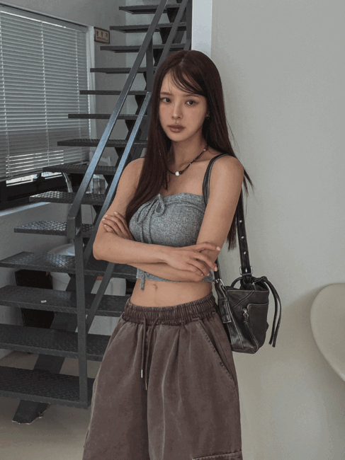 ULAN（ユレン）の「ソルティツーウェイストリングチューブトップ（トップス）」