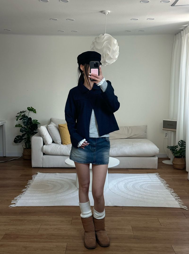vintage double button shirt