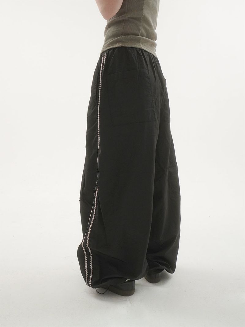 Poke jacquard track pants -3C