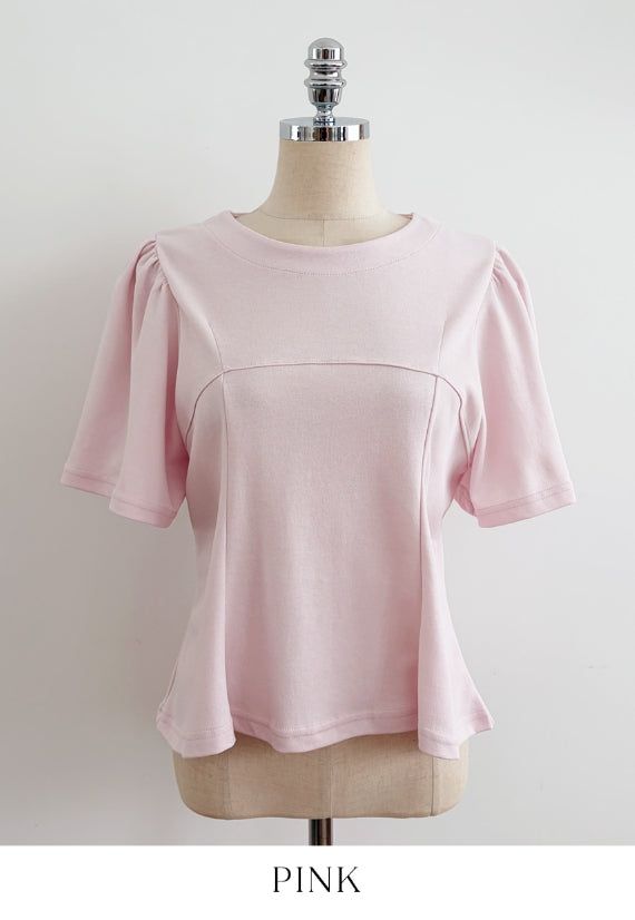 Moang Cut Puff Flare T-Shirt