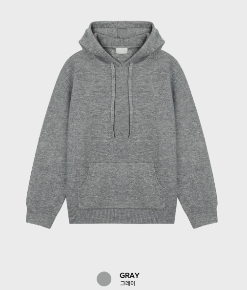 Logane Cash-like Bangada Hooded Knit