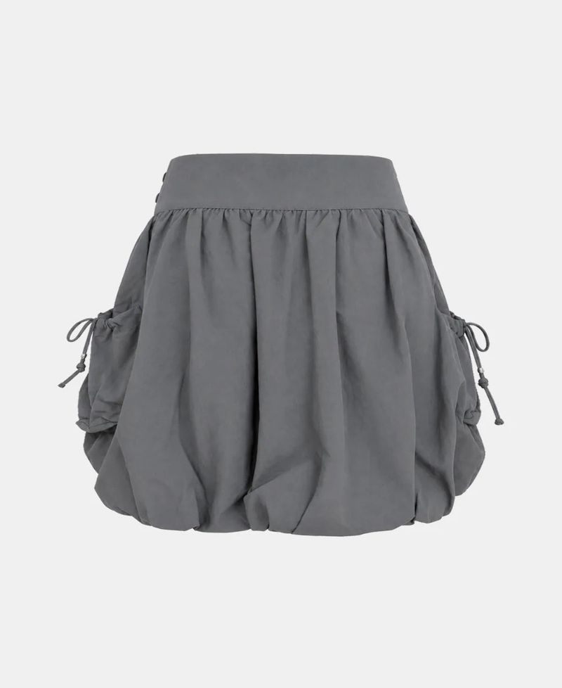 Cross Stud Cargo Balloon Skirt