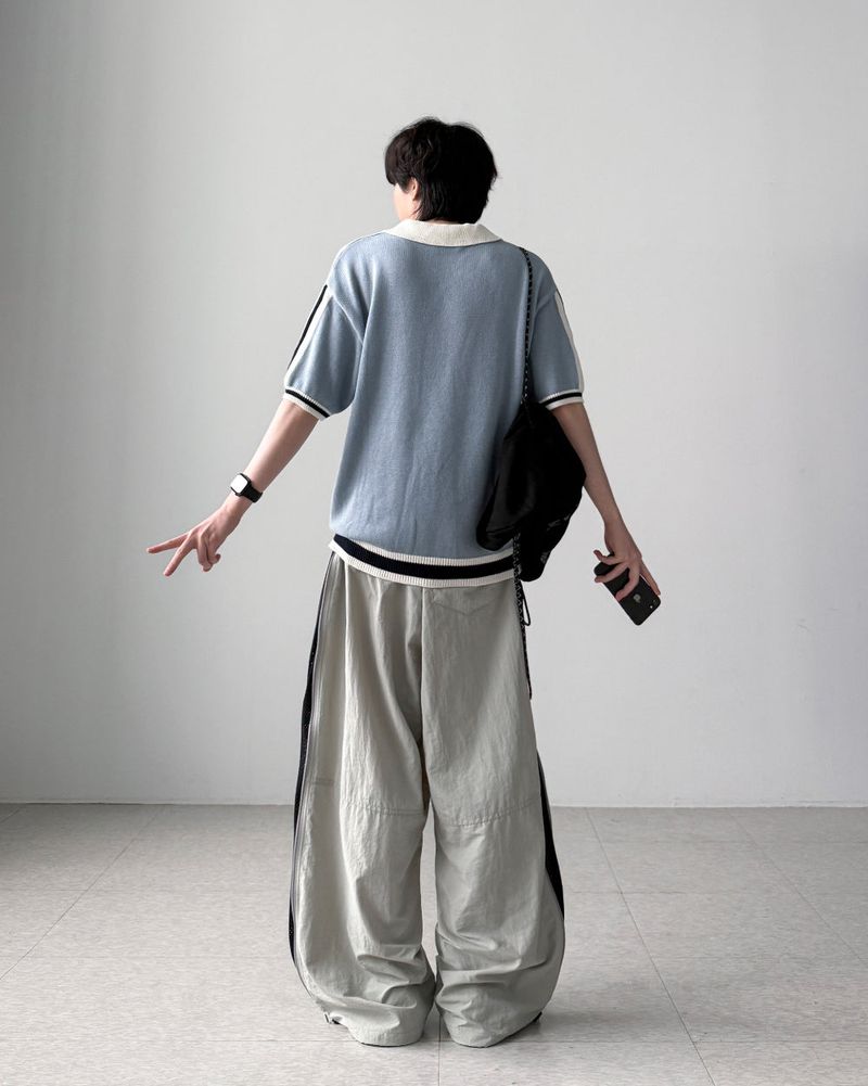 Centro Mesh Balloon Pants