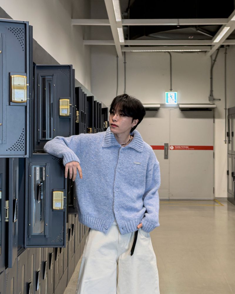 Arin Collared Knit Warmer Cardigan