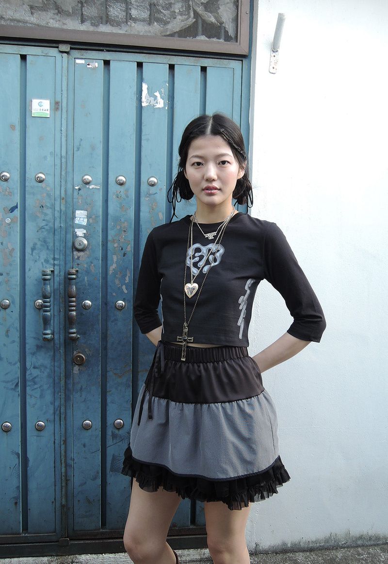 2-WAY KIRI TUTU SKIRT _BLACK