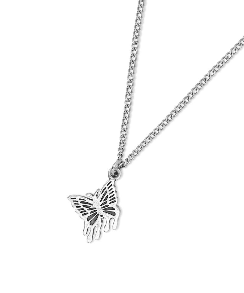 mahagrid(マハグリッド)の「MELTING BUTTERFLY NECKLACE_SILVER(Accessories)」