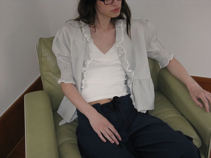 Moi ruffle blouse_check