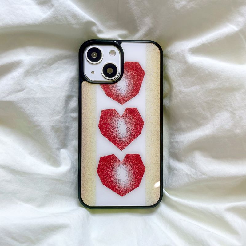 [MADE][Glass Bumper Case] Fruits Sando ⋆ Strawberry
