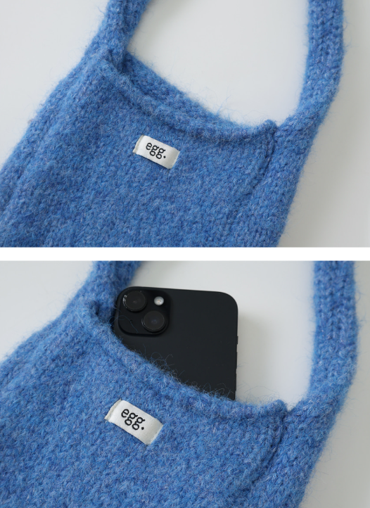 #Egg Mini Knit Bag (6color)