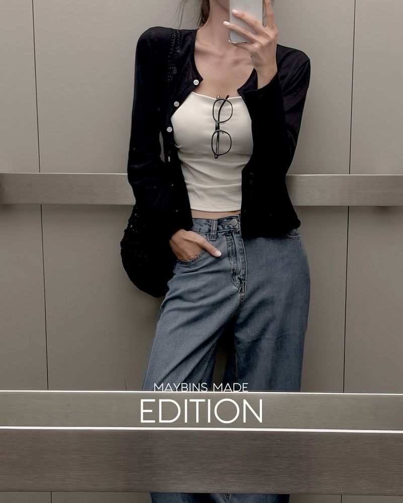 MADE. Juven linen cardigan