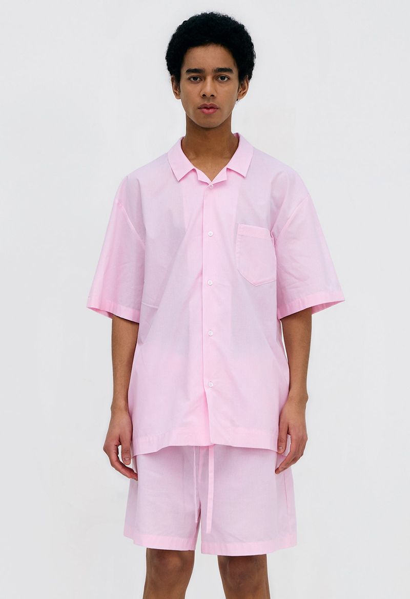 Stay Stripe Pajamas Short Set (3 Colors)