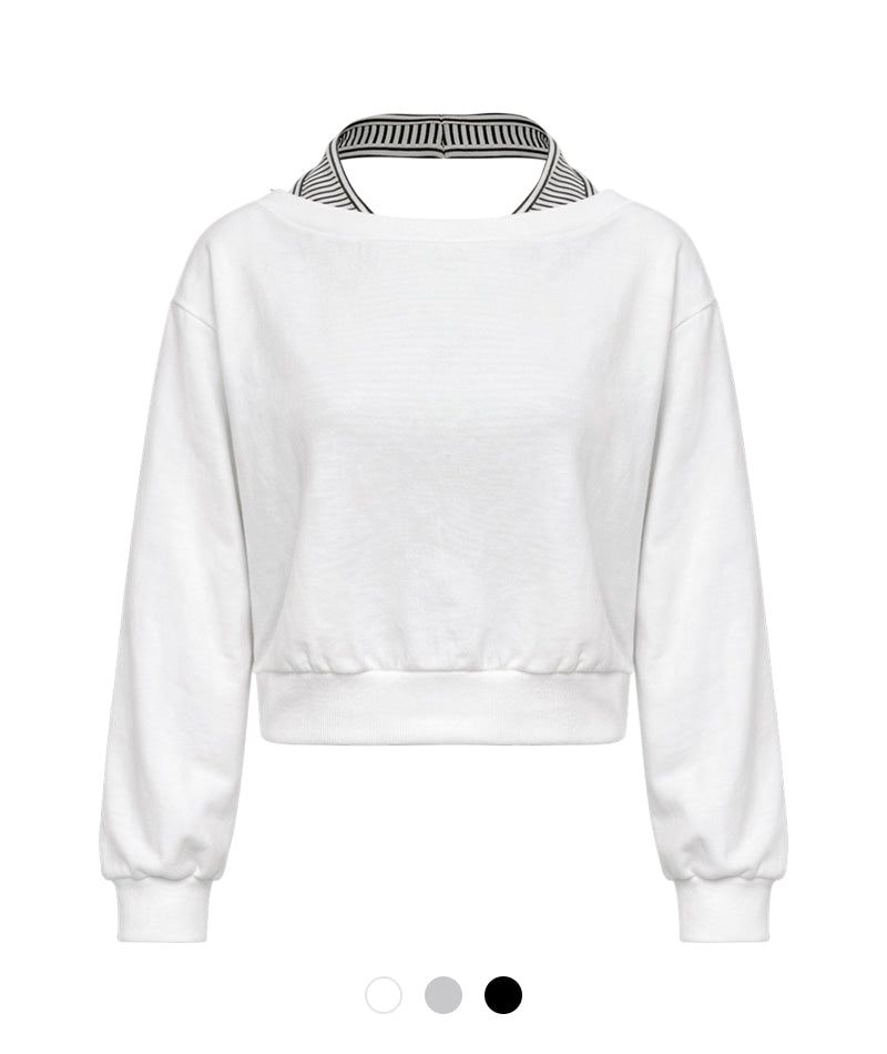 Cozy&Kitsch（コージーアンドキッチ）の「Serin Stripe Sleeveless Sweatshirt（Tops）」