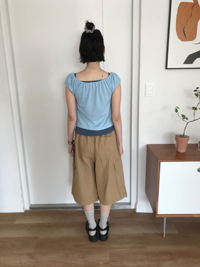 Move Cargo Bermuda Pants (4color)