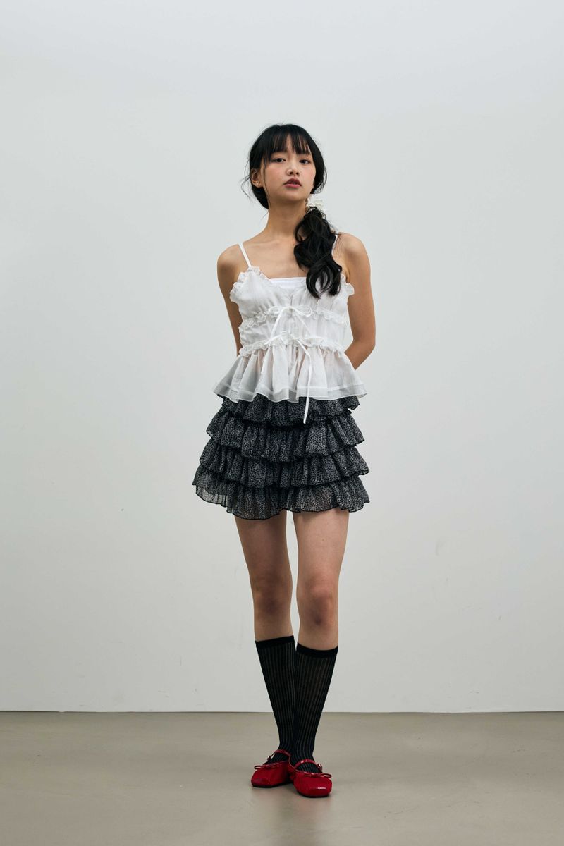 GENIE SLEEVELESS TOP / WHITE