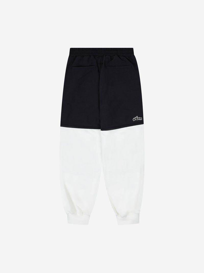 S.T.C. CASTLE FLEECE PANTS (WHITE)